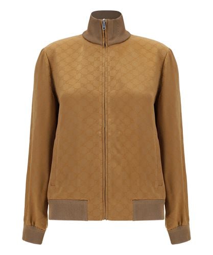 Zip-up sweatshirt - Gucci - Modalova