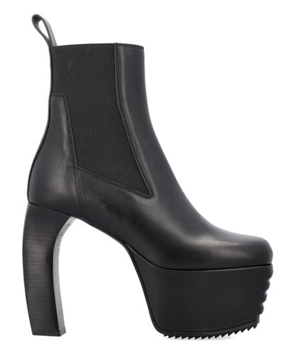 Beatle banana stiefel mit absatz - Rick Owens - Modalova