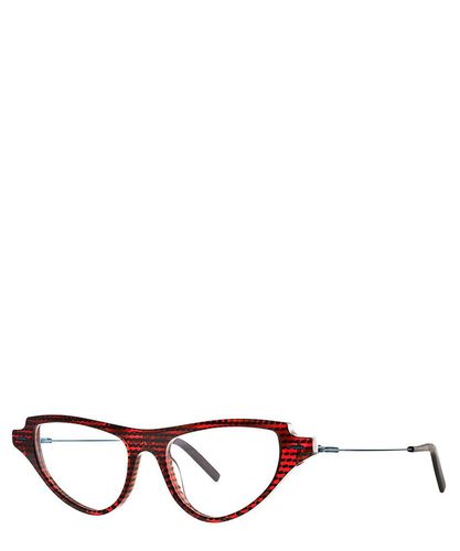 Eyeglasses PIEPER 012 BLACK SQUARED BROWN+BLUESGREEN - Theo - Modalova