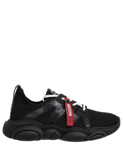 Sneakers teddy bear running - Moschino - Modalova