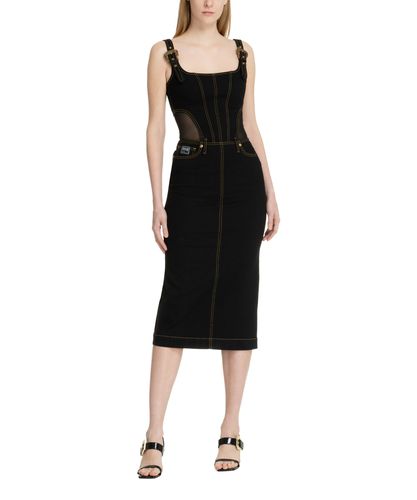 Baroque Midi dress - Versace Jeans Couture - Modalova