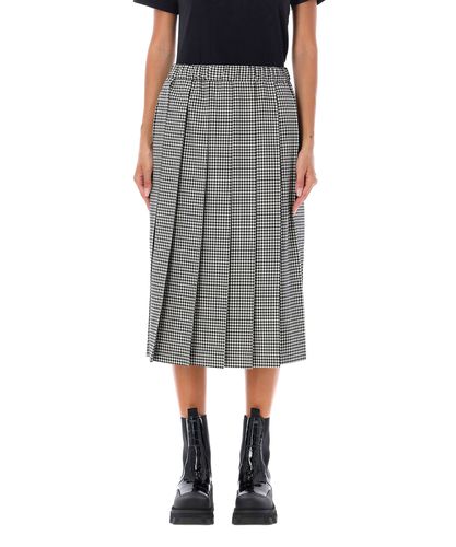 Pleated midirock - COMME des GARÇONS - Modalova