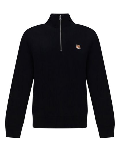 Zip-up sweatshirt - Maison Kitsuné - Modalova