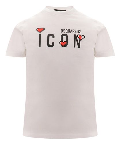 T-shirt heart pixel - Dsquared2 - Modalova