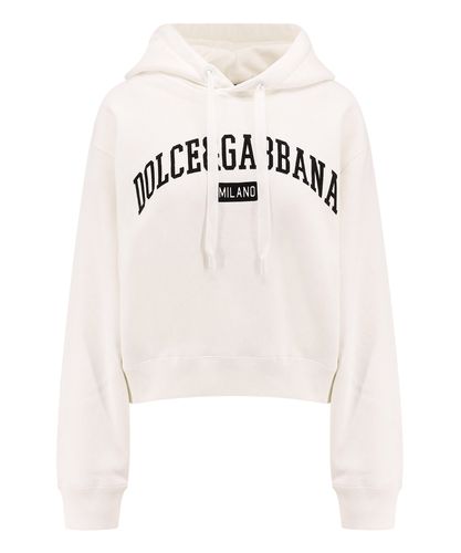 Rib-Coté Hoodie - Dolce & Gabbana - Modalova