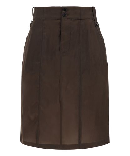 Jupe Twill Bemberg Mini skirt - Saint Laurent - Modalova