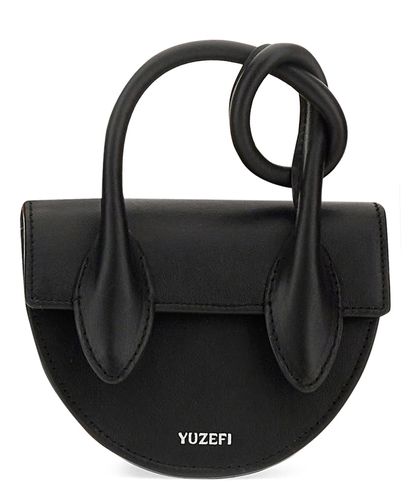 Borsa a spalla pretzel mini - Yuzefi - Modalova