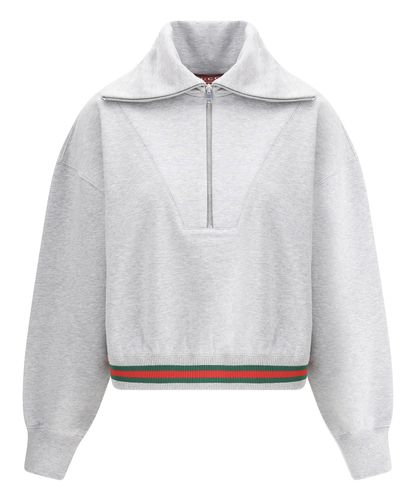 Sweatshirt mit reißverschluss - Gucci - Modalova