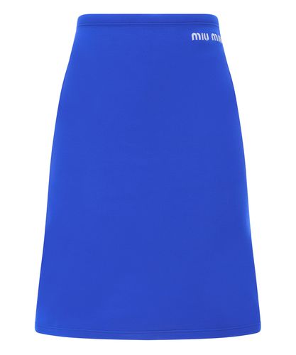 Midi skirt - Miu Miu - Modalova