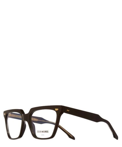 Eyeglasses 1346-01 BLACK TAXI ACETATE OPTICAL GLASSES - Cutler And Gross - Modalova