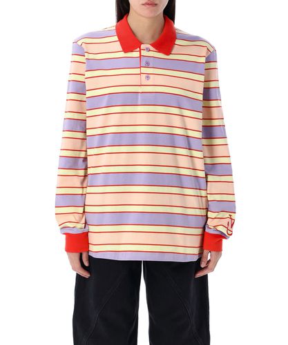 Long sleeve polo shirt - JW Anderson - Modalova