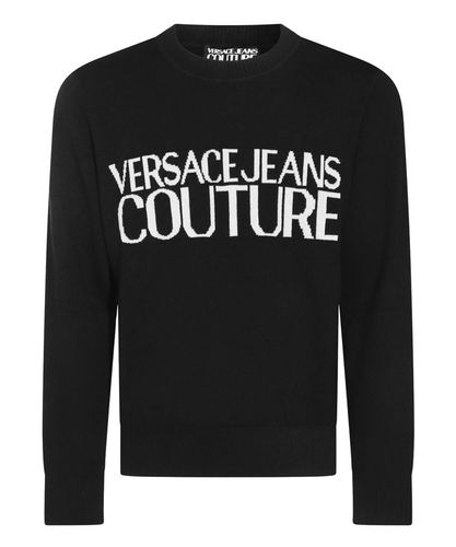 Logo pullover - Versace Jeans Couture - Modalova