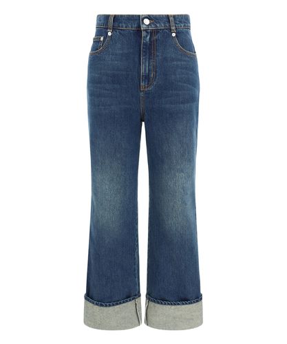 Jeans turn up - Alexander McQueen - Modalova