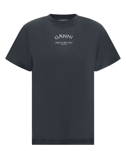 T-shirt - GANNI - Modalova