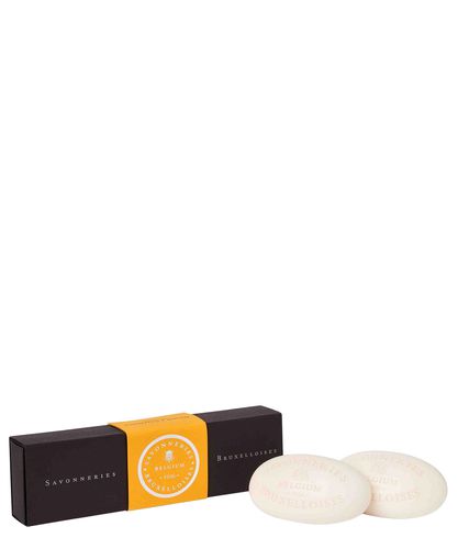 Orange & grapefruit 2x50 g - solid soap small box - Savonneries Bruxelloises - Modalova