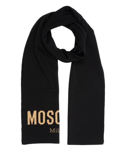 Wool scarf - Moschino - Modalova