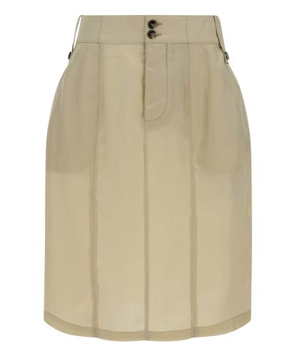 Jupe Twill Bemberg Mini skirt - Saint Laurent - Modalova