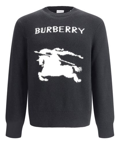 Maglione equestrian knight - Burberry - Modalova