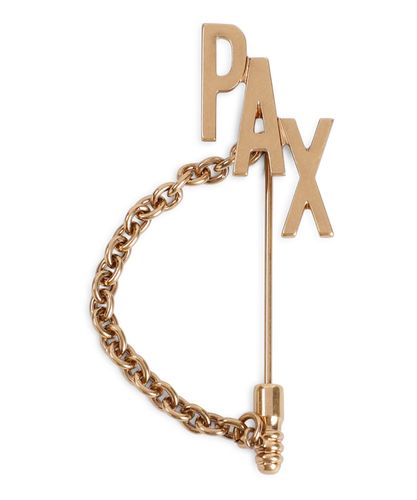 Pax Brooch - Moschino - Modalova