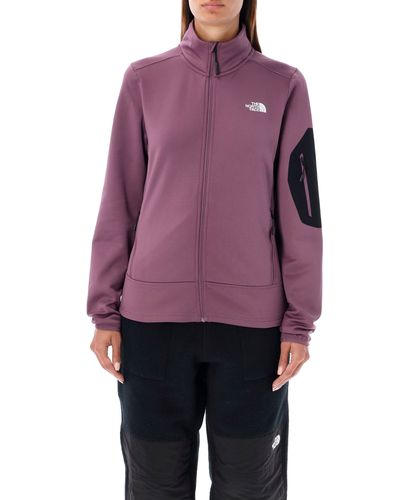 Felpa con zip mistyescape fleece - The North Face - Modalova