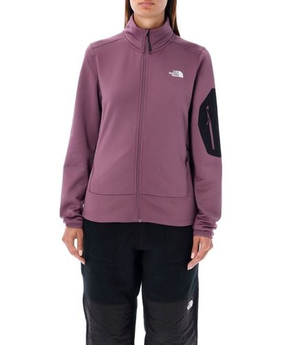 Mistyescape fleece sweatshirt mit reißverschluss - The North Face - Modalova