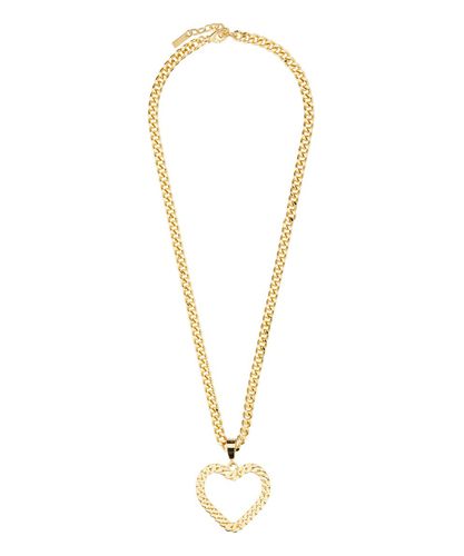 Collana heart - Moschino - Modalova