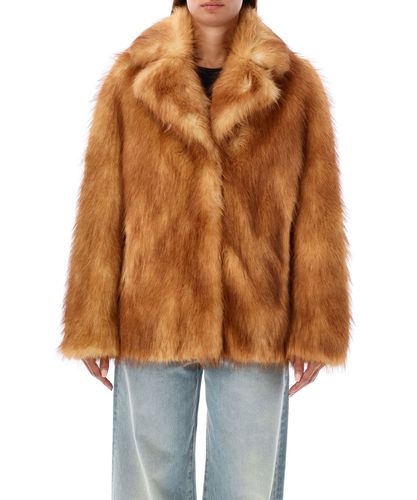 Janice Faux fur coats - STAND STUDIO - Modalova