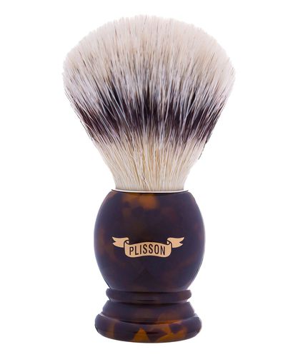 Original shaving brush high mountain white fibre - Plisson 1808 - Modalova