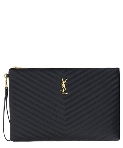 Cassandra clutch - Saint Laurent - Modalova