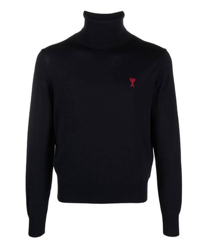 Roll-neck sweater - AMI Paris - Modalova