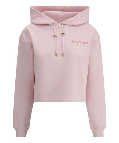 Felpa con cappuccio - Balmain - Modalova