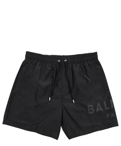 Basic Logo Swim shorts - Balmain - Modalova