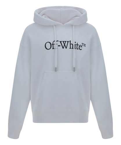 Felpa con cappuccio big bookish - Off-White - Modalova