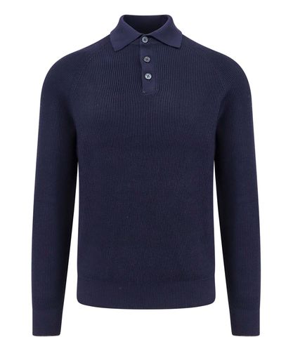 Long sleeve polo shirt - Brunello Cucinelli - Modalova