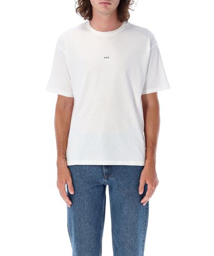 Boxy micro logo t-shirt - A.P.C - Modalova