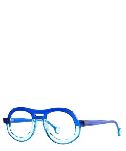 Eyeglasses HUSKESETT 006 TRANSPARENT DELFT WARE BLUE+BLUEBERRY JELLY+TR - Theo - Modalova