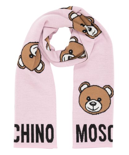 Teddy bear wollschal - Moschino - Modalova