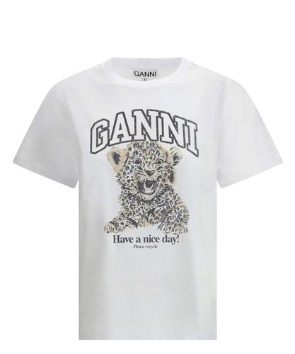 T-shirt - GANNI - Modalova