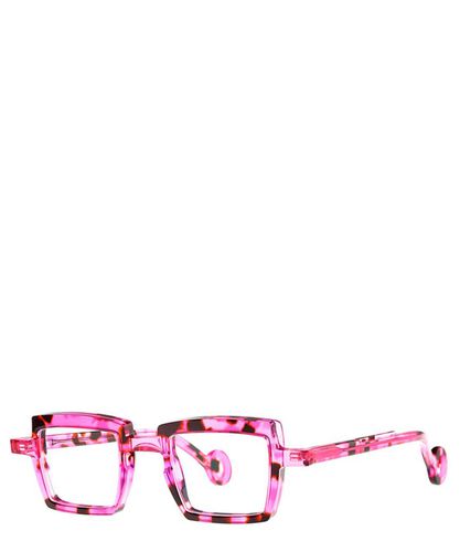 Eyeglasses VILMOS 014 TRANSPARENT SHOCKING PINK+PURPLE ECAIL - Theo - Modalova