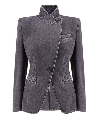 Jeansjacke - Alexander McQueen - Modalova