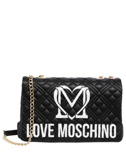 Borsa a spalla logo - Love Moschino - Modalova