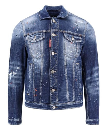 Dan Jean Denim jacket - Dsquared2 - Modalova