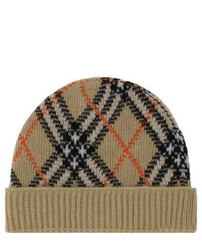 Check Beanie - Burberry - Modalova