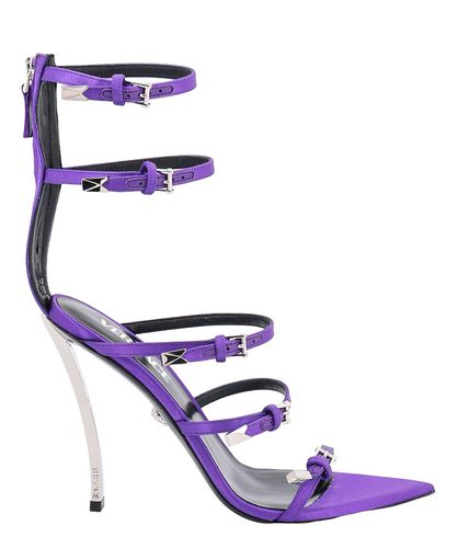 Pin-Point Heeled sandals - Versace - Modalova