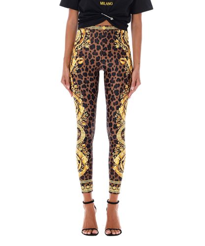 Leggings wild barocco - Versace - Modalova