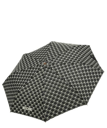 Openclose Double Question Mark Mini Umbrella - Moschino - Modalova