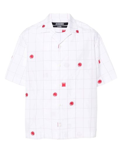 Camicia maniche corte le chemise jean - Jacquemus - Modalova