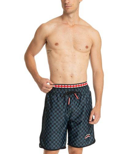 Boxer mare checkered midi - Sprayground - Modalova