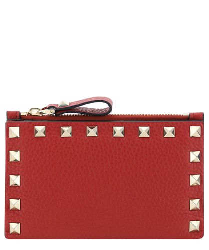 Rockstud Credit card holder - Valentino Garavani - Modalova