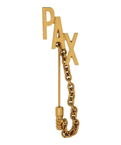 Pax Brooch - Moschino - Modalova